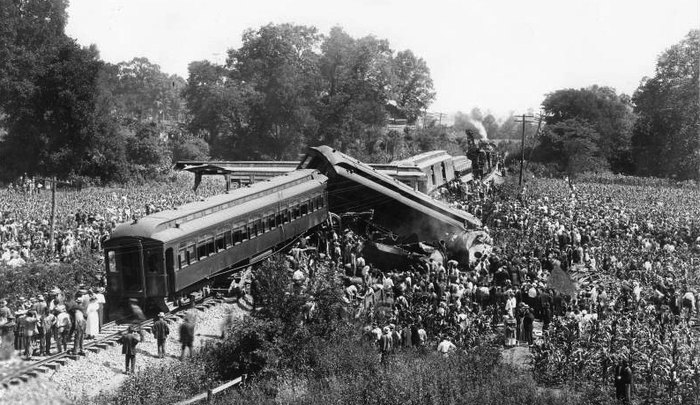 Train 1856 wreck great timetoast wissahickon aramingo engineered william station another