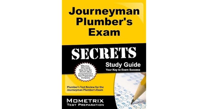 Michigan journeyman plumbing practice test
