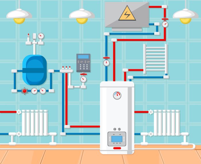 Types of hydronic heating systems