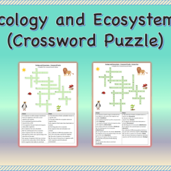 Ecology crossword puzzle answer key pdf