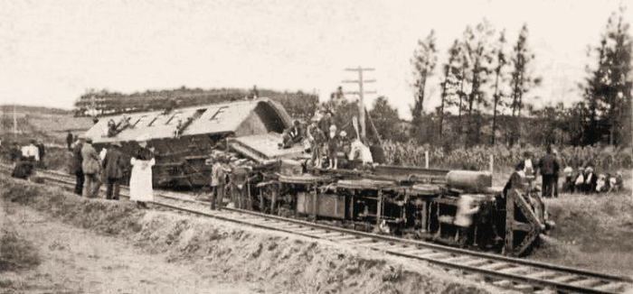 The great train wreck of 1856