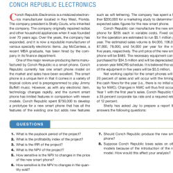 Conch republic electronics case study