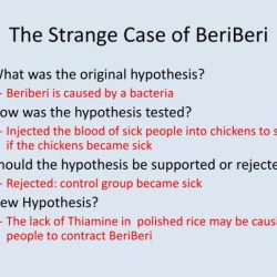 The strange case of beriberi answers