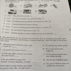 Capitulo 2b vocabulary flashcards sheet 1 answers